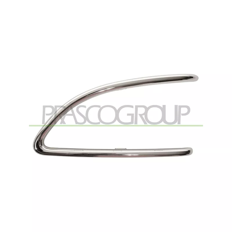 Baguette et bande protectrice, pare-chocs avant droit PRASCO LA0041243