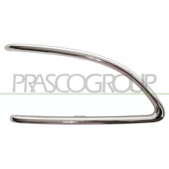 Baguette et bande protectrice, pare-chocs avant gauche PRASCO LA0041244