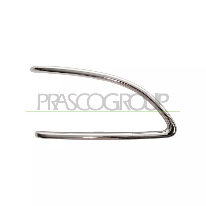 Baguette et bande protectrice, pare-chocs avant gauche PRASCO LA0041244