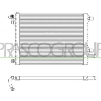 Radiateur, refroidissement du moteur PRASCO LR036R001