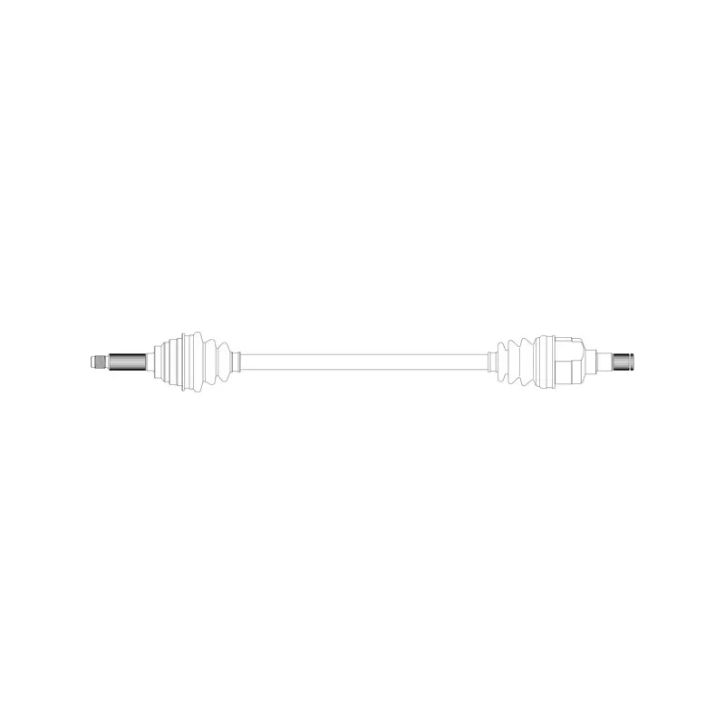 Arbre de transmission avant droit GENERAL RICAMBI DW3012