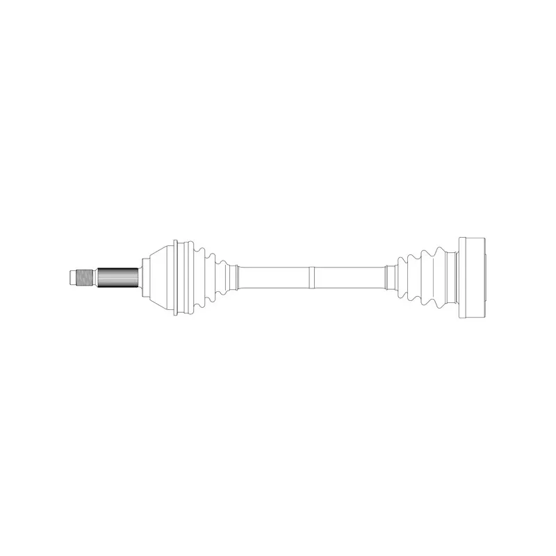 Arbre de transmission avant droit GENERAL RICAMBI FI3002