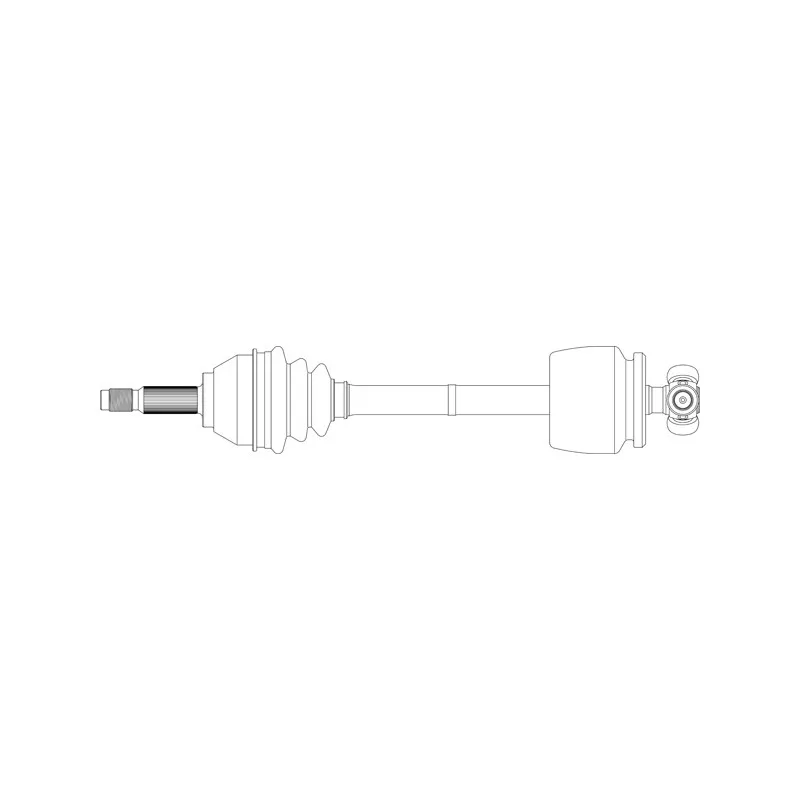 Arbre de transmission avant gauche GENERAL RICAMBI FI3005