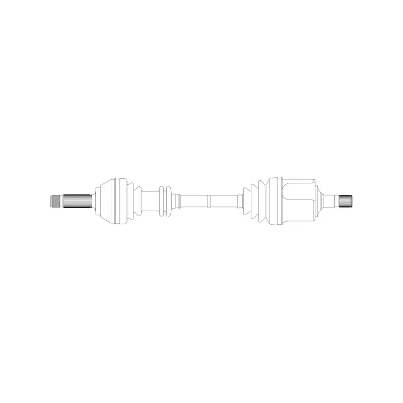Arbre de transmission avant droit GENERAL RICAMBI FI3017