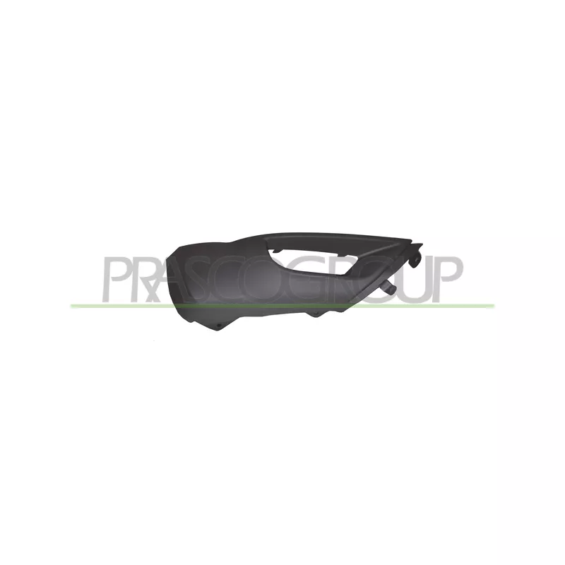 Baguette et bande protectrice, pare-chocs avant droit PRASCO MB7141243