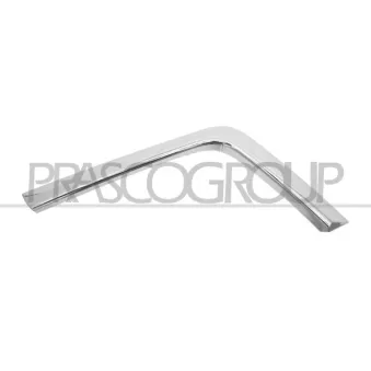 Baguette et bande protectrice, pare-chocs avant gauche PRASCO MB7191234