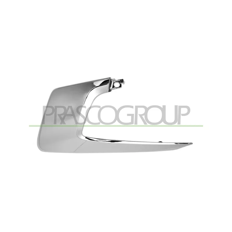 Baguette et bande protectrice, pare-chocs avant droit PRASCO MB7191243