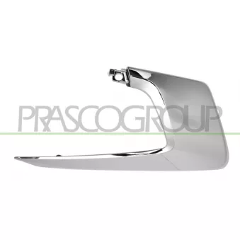 Baguette et bande protectrice, pare-chocs avant gauche PRASCO MB7191244