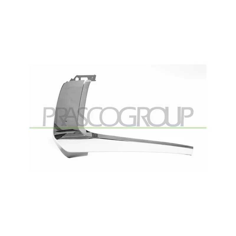 Baguette et bande protectrice, pare-chocs avant droit PRASCO MB7201241