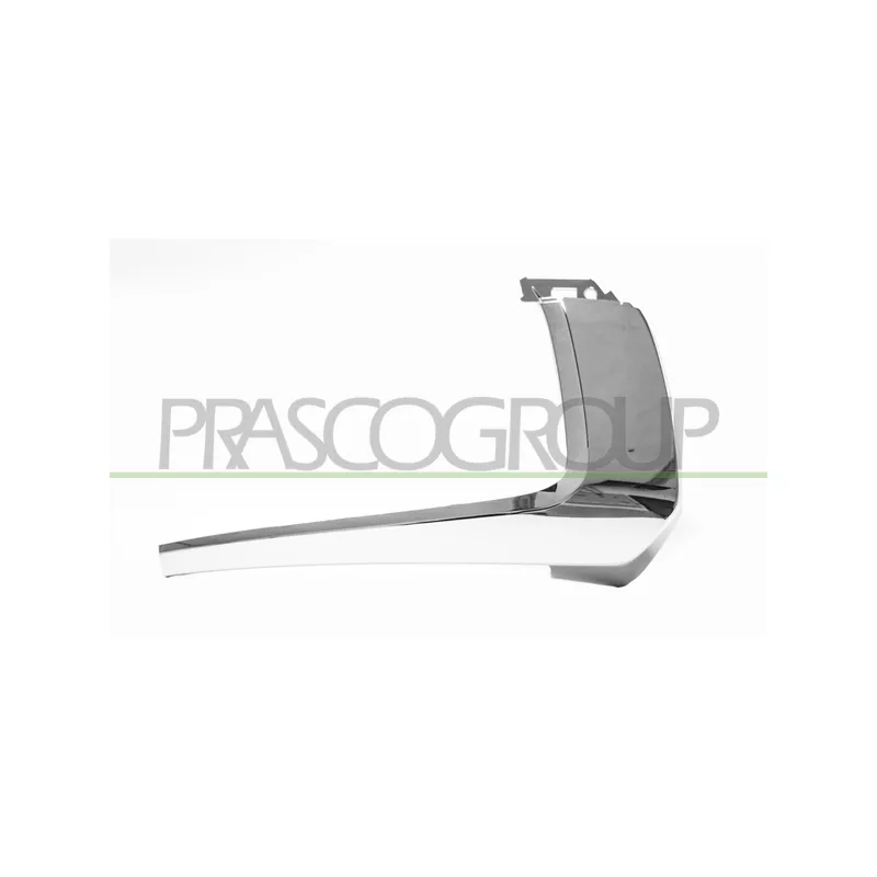 Baguette et bande protectrice, pare-chocs avant gauche PRASCO MB7201242