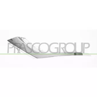Baguette et bande protectrice, pare-chocs avant gauche PRASCO MB7201244