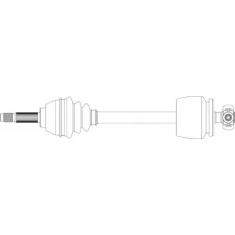 Arbre de transmission avant gauche GENERAL RICAMBI FI3029