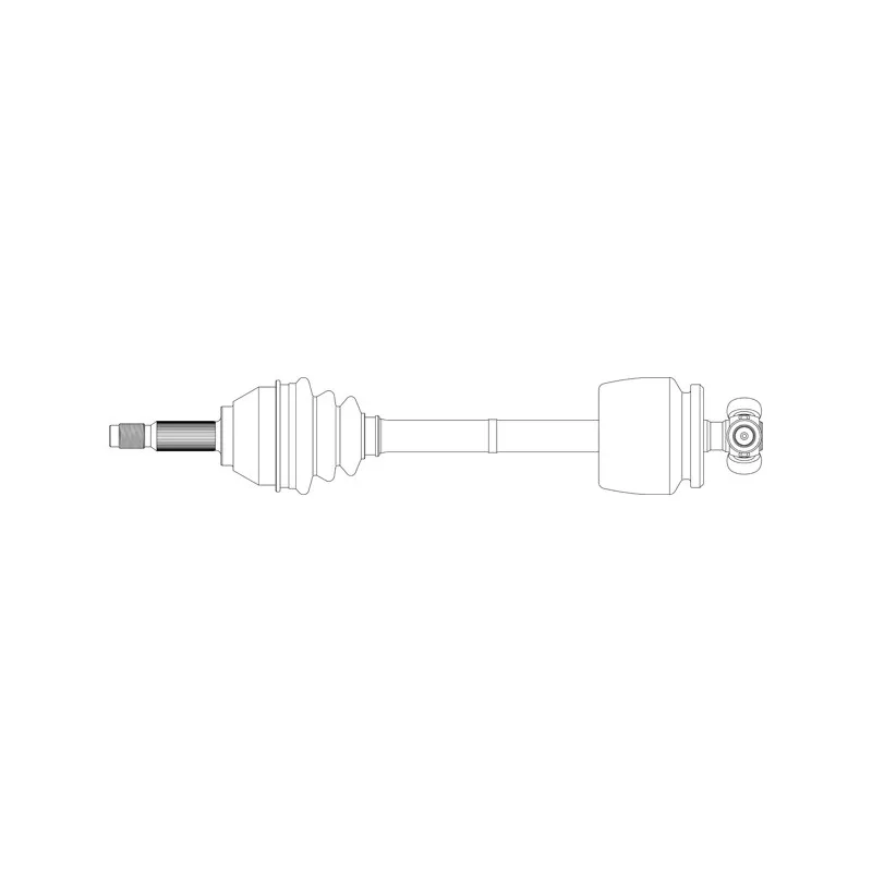 Arbre de transmission avant gauche GENERAL RICAMBI FI3035