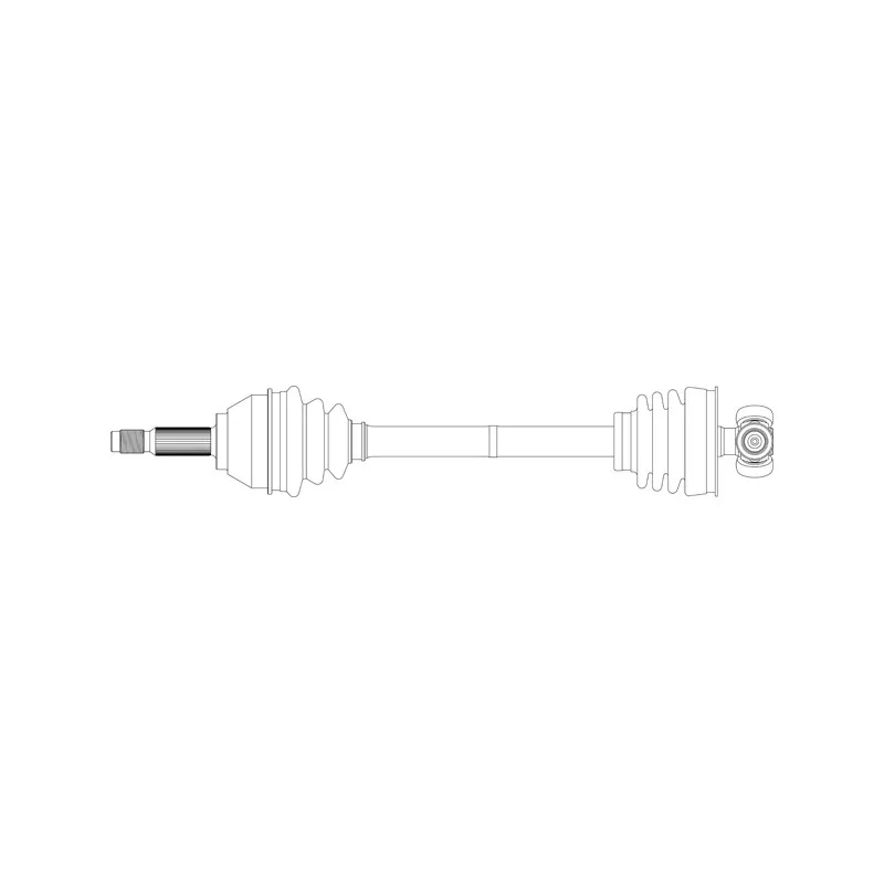 Arbre de transmission avant droit GENERAL RICAMBI FI3046
