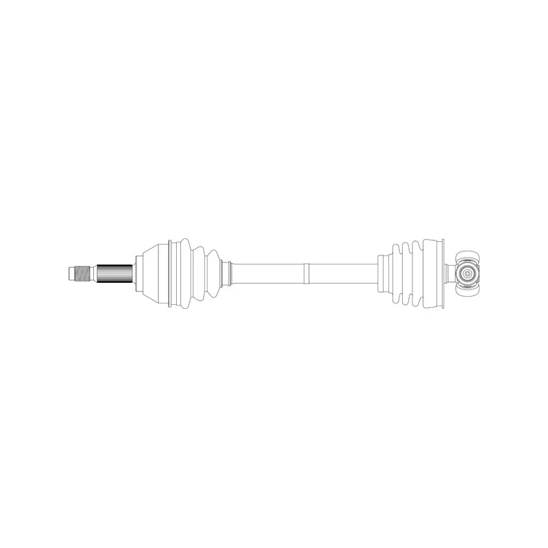 Arbre de transmission avant gauche GENERAL RICAMBI FI3051