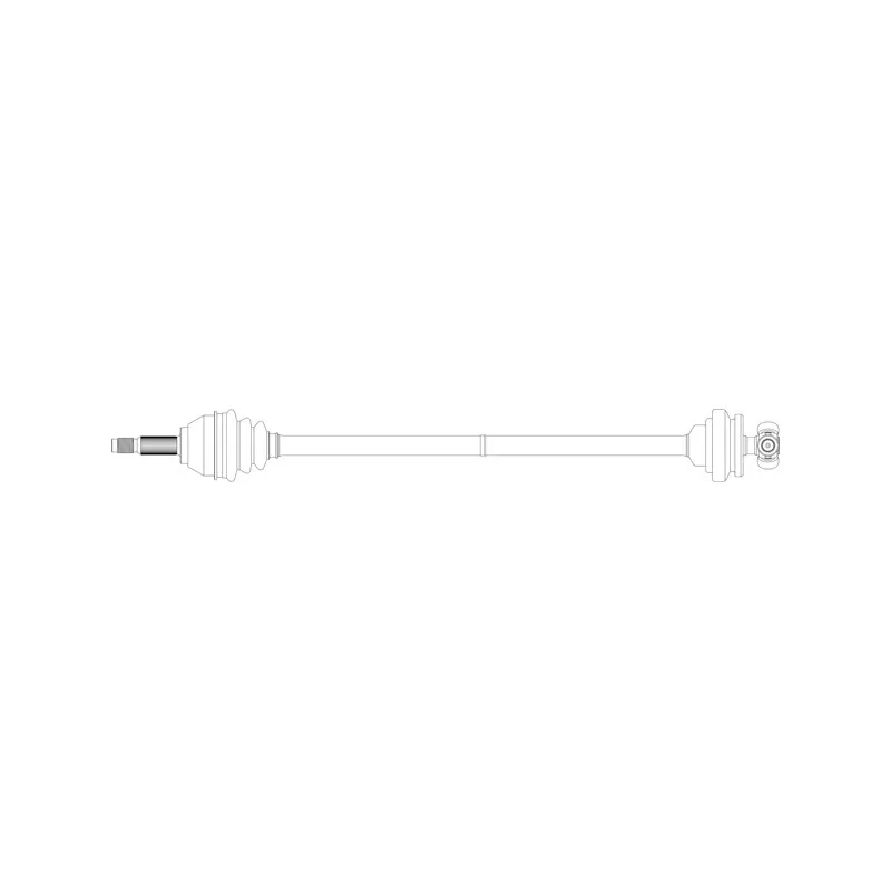 Arbre de transmission avant droit GENERAL RICAMBI FI3065
