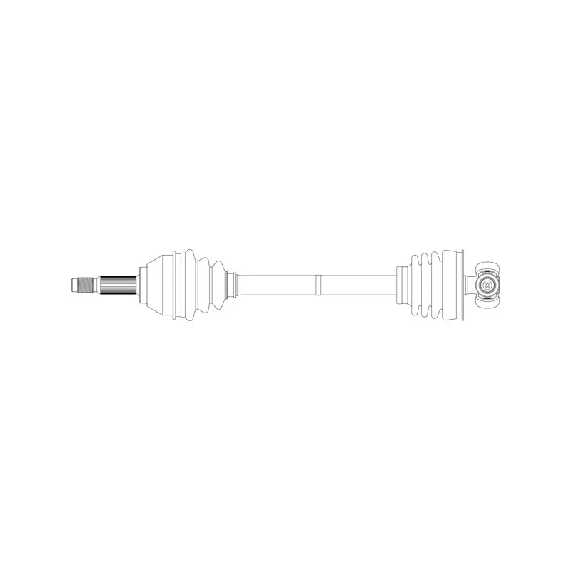 Arbre de transmission avant gauche GENERAL RICAMBI FI3066