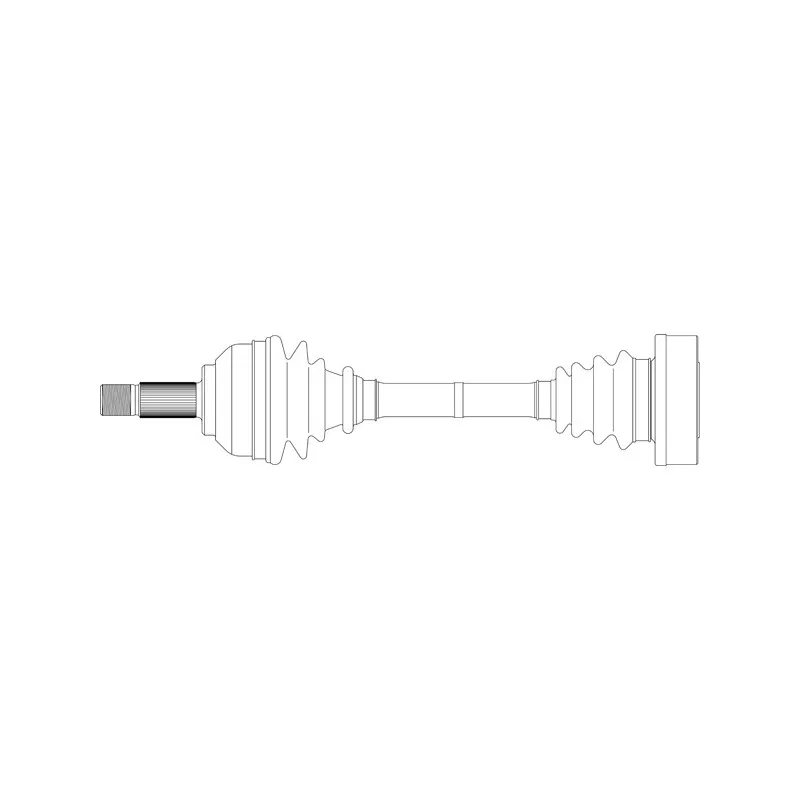 Arbre de transmission avant gauche GENERAL RICAMBI FI3075