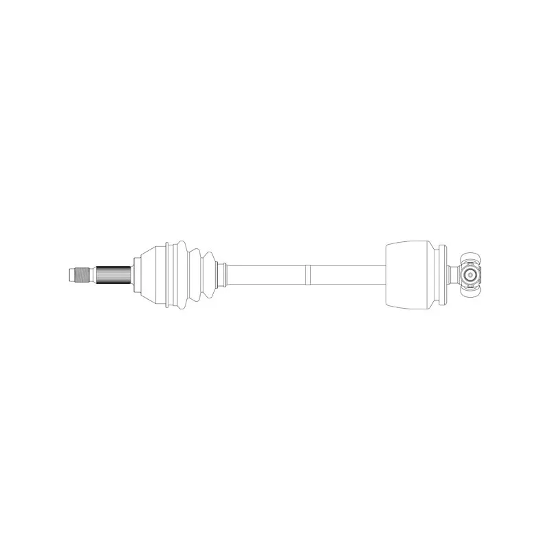 Arbre de transmission avant gauche GENERAL RICAMBI FI3077