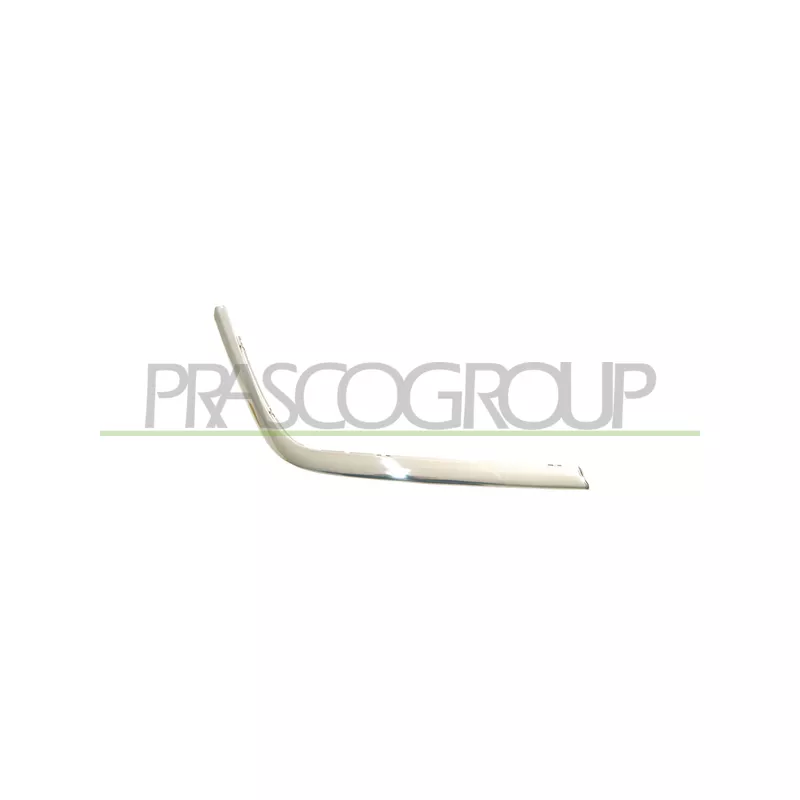 Baguette et bande protectrice, pare-chocs avant droit PRASCO ME0251243