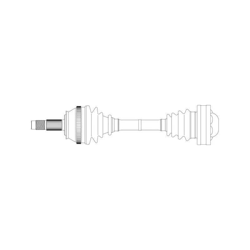 Arbre de transmission avant gauche GENERAL RICAMBI FI3084