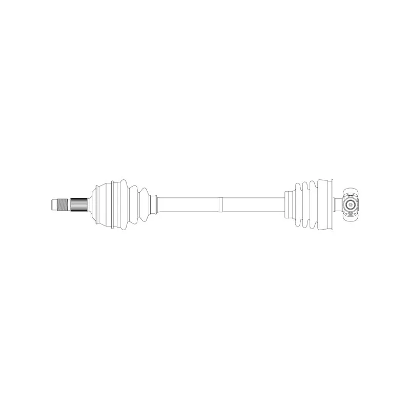 Arbre de transmission avant gauche GENERAL RICAMBI FI3088