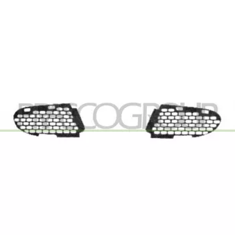 Grille de ventilation, pare-chocs avant gauche PRASCO ME0252124