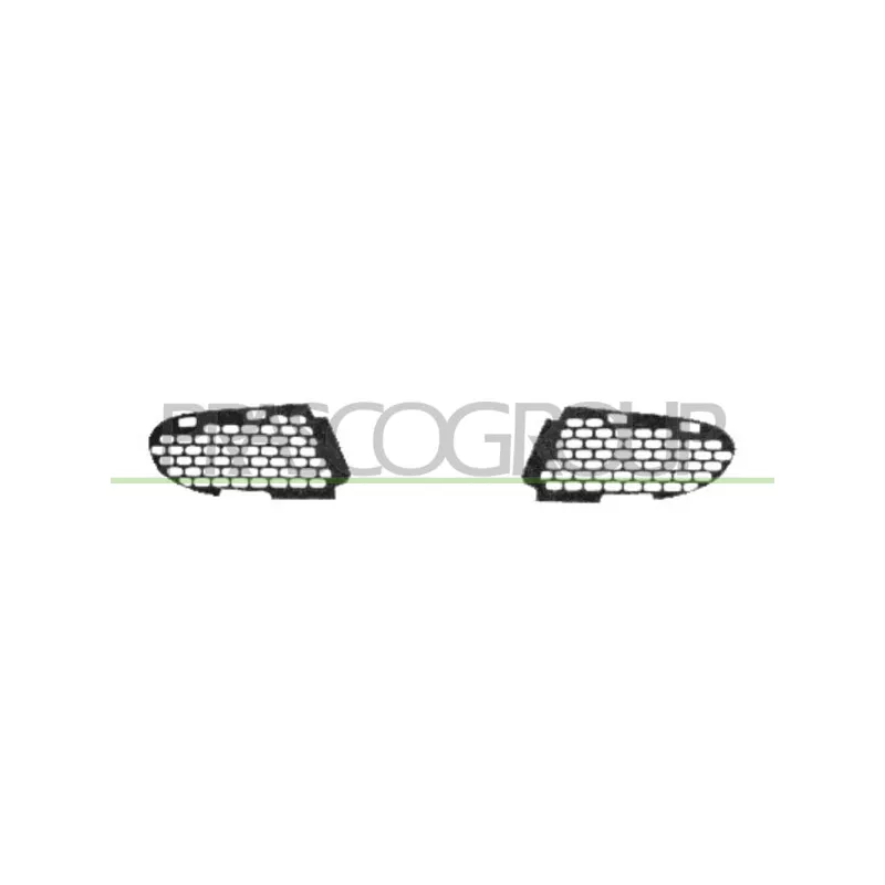 Grille de ventilation, pare-chocs avant gauche PRASCO ME0252124