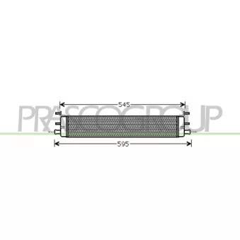 Radiateur, refroidissement du moteur PRASCO ME026R005