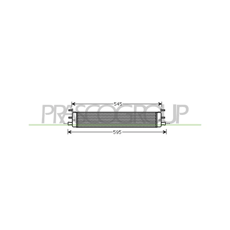 Radiateur, refroidissement du moteur PRASCO ME026R005