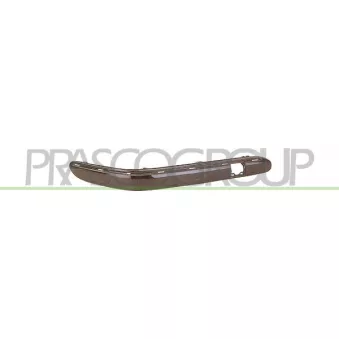 Baguette et bande protectrice, pare-chocs avant gauche PRASCO ME0271244