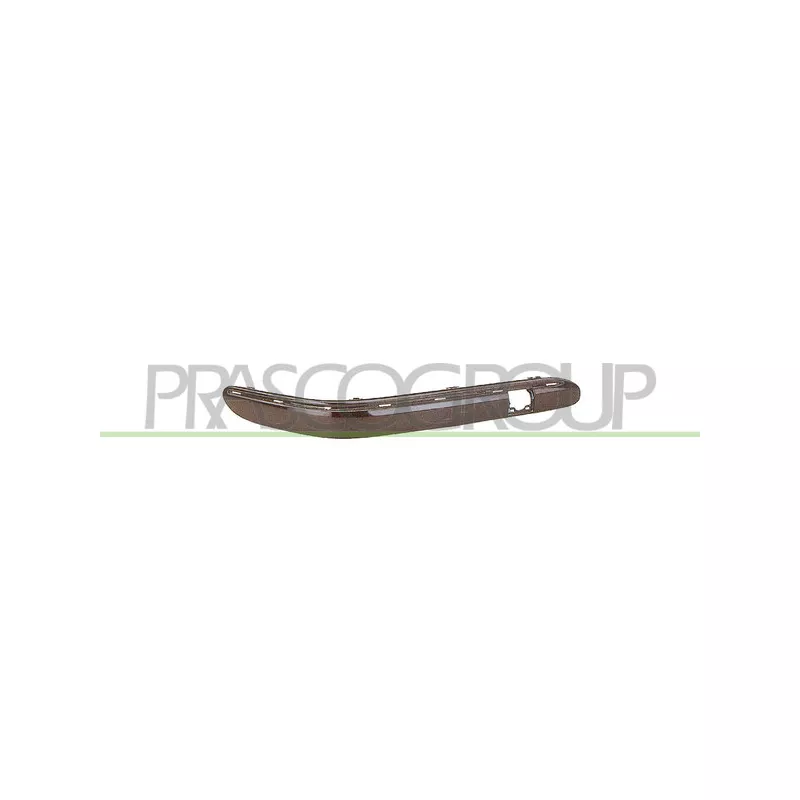 Baguette et bande protectrice, pare-chocs avant gauche PRASCO ME0271244