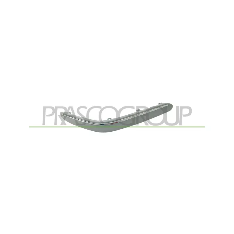 Baguette et bande protectrice, pare-chocs avant droit PRASCO ME0271245
