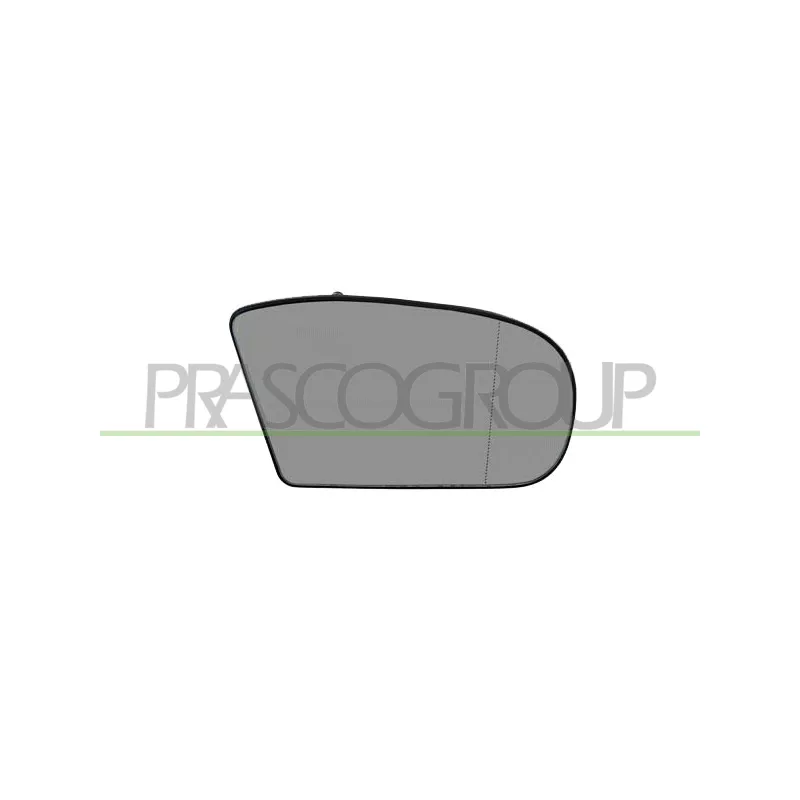 Verre de rétroviseur, rétroviseur extérieur PRASCO ME0277533