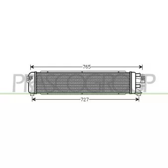 Radiateur, refroidissement du moteur PRASCO