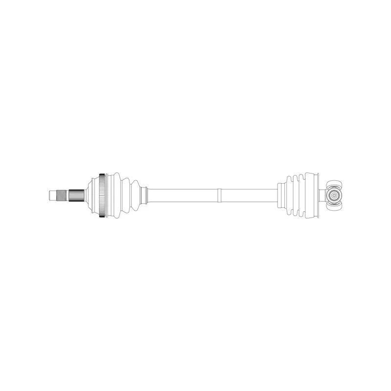 Arbre de transmission avant gauche GENERAL RICAMBI FI3113