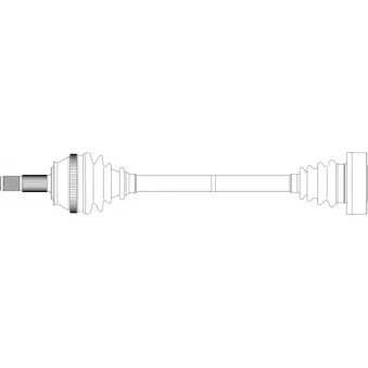 Arbre de transmission GENERAL RICAMBI FI3116