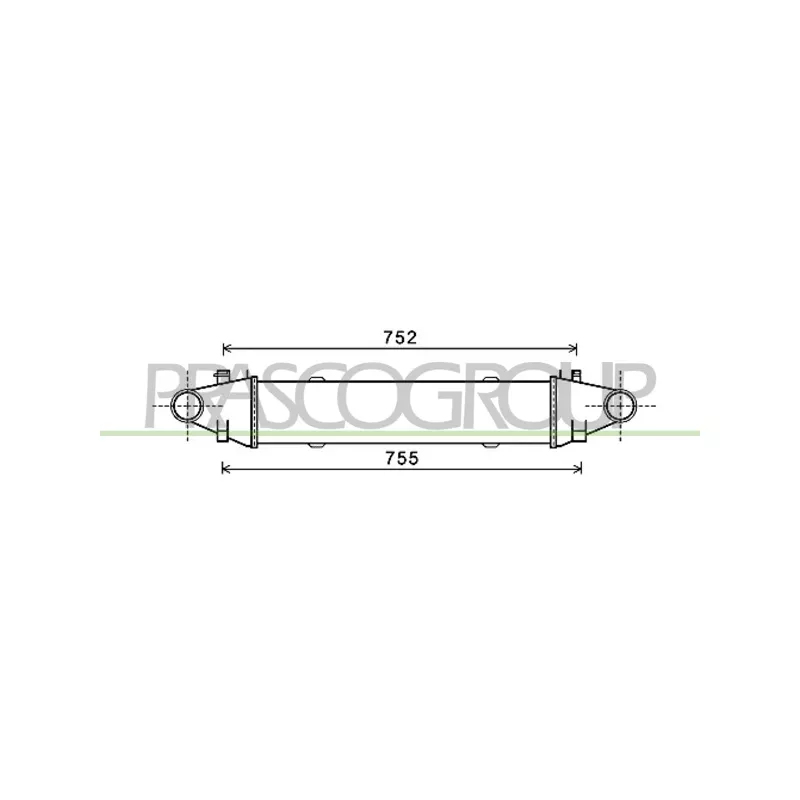 Intercooler, échangeur PRASCO ME029N001