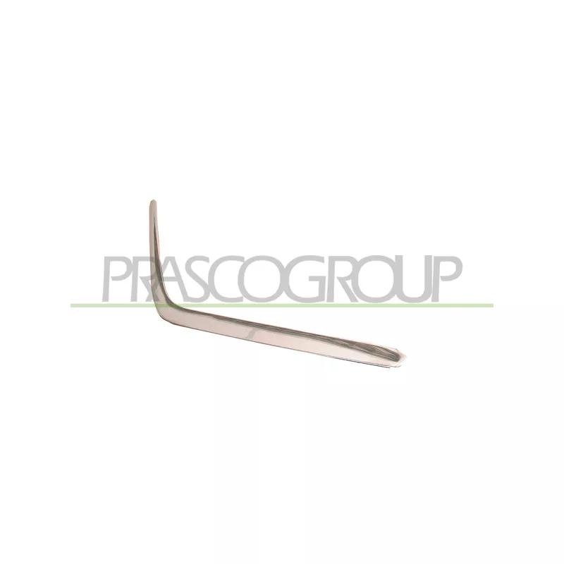Baguette et bande protectrice, pare-chocs avant droit PRASCO ME0321243
