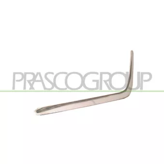 Baguette et bande protectrice, pare-chocs avant gauche PRASCO ME0321244