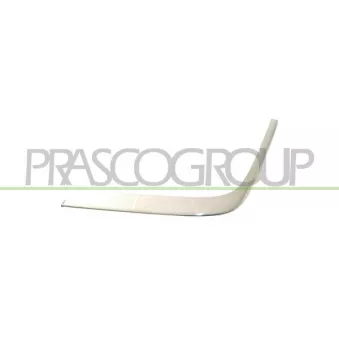 Baguette et bande protectrice, pare-chocs avant gauche PRASCO ME0351244
