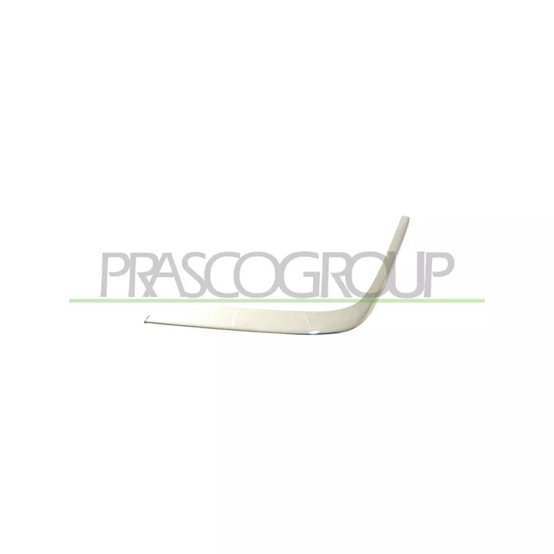 Baguette et bande protectrice, pare-chocs avant gauche PRASCO ME0351244