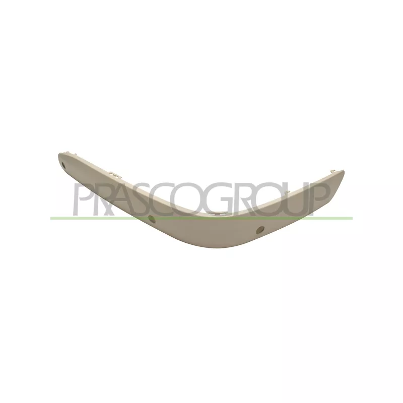 Baguette et bande protectrice, pare-chocs avant gauche PRASCO ME0371240