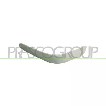 Baguette et bande protectrice, pare-chocs avant gauche PRASCO ME0371242