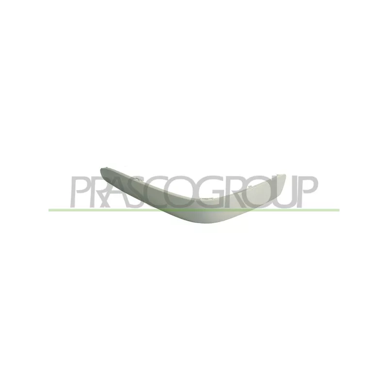 Baguette et bande protectrice, pare-chocs avant gauche PRASCO ME0371242