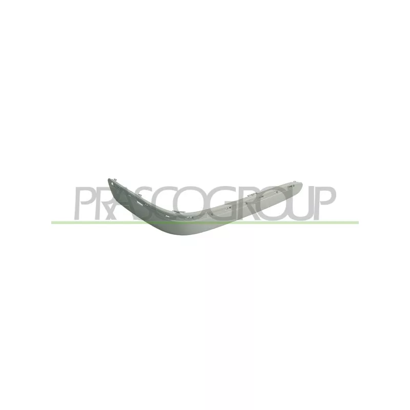 Baguette et bande protectrice, pare-chocs avant gauche PRASCO ME0371244