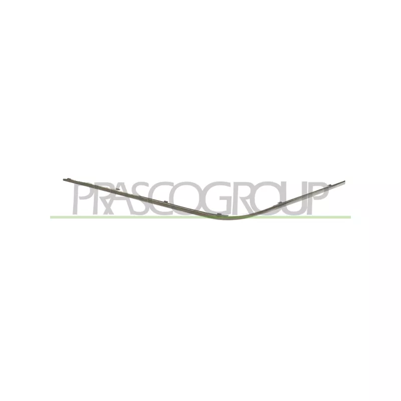 Baguette et bande protectrice, pare-chocs avant gauche PRASCO ME0371248