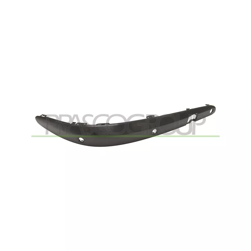Baguette et bande protectrice, pare-chocs avant droit PRASCO ME0391241