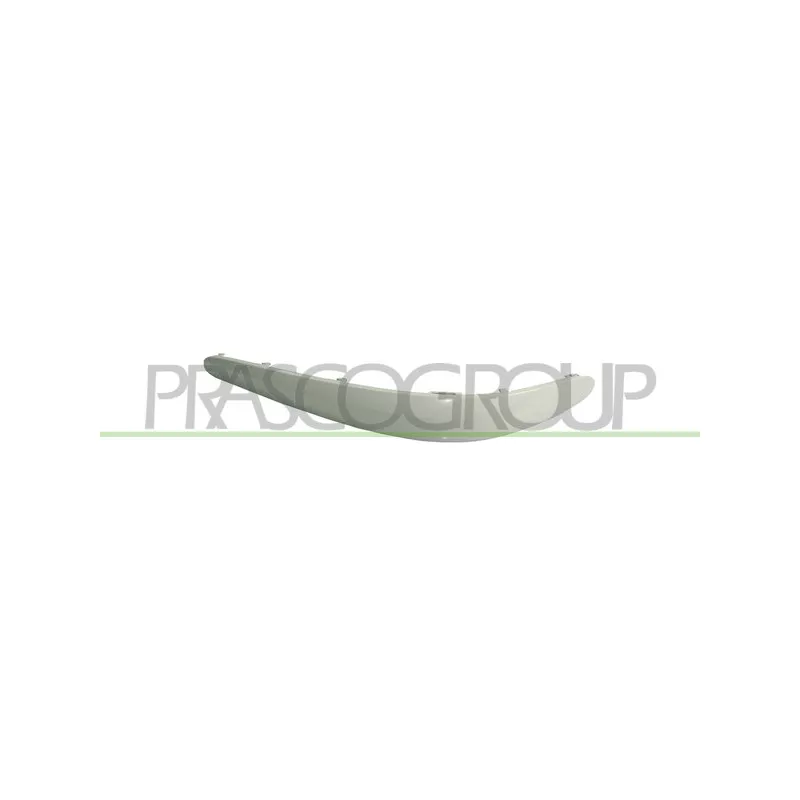 Baguette et bande protectrice, pare-chocs avant gauche PRASCO ME0391244