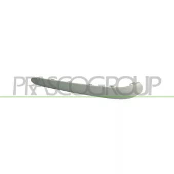 Baguette et bande protectrice, pare-chocs arrière gauche PRASCO ME0391254